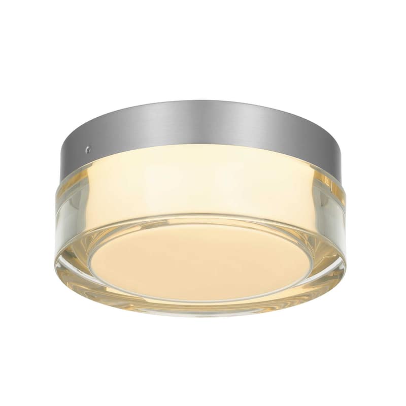 6-Inch LED Flush Mount Light Acrylic Diffuser Dimmable 1500 Lumens