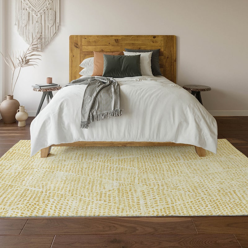 Premium Washable Super Soft Diamond Modern Mayfield Rug