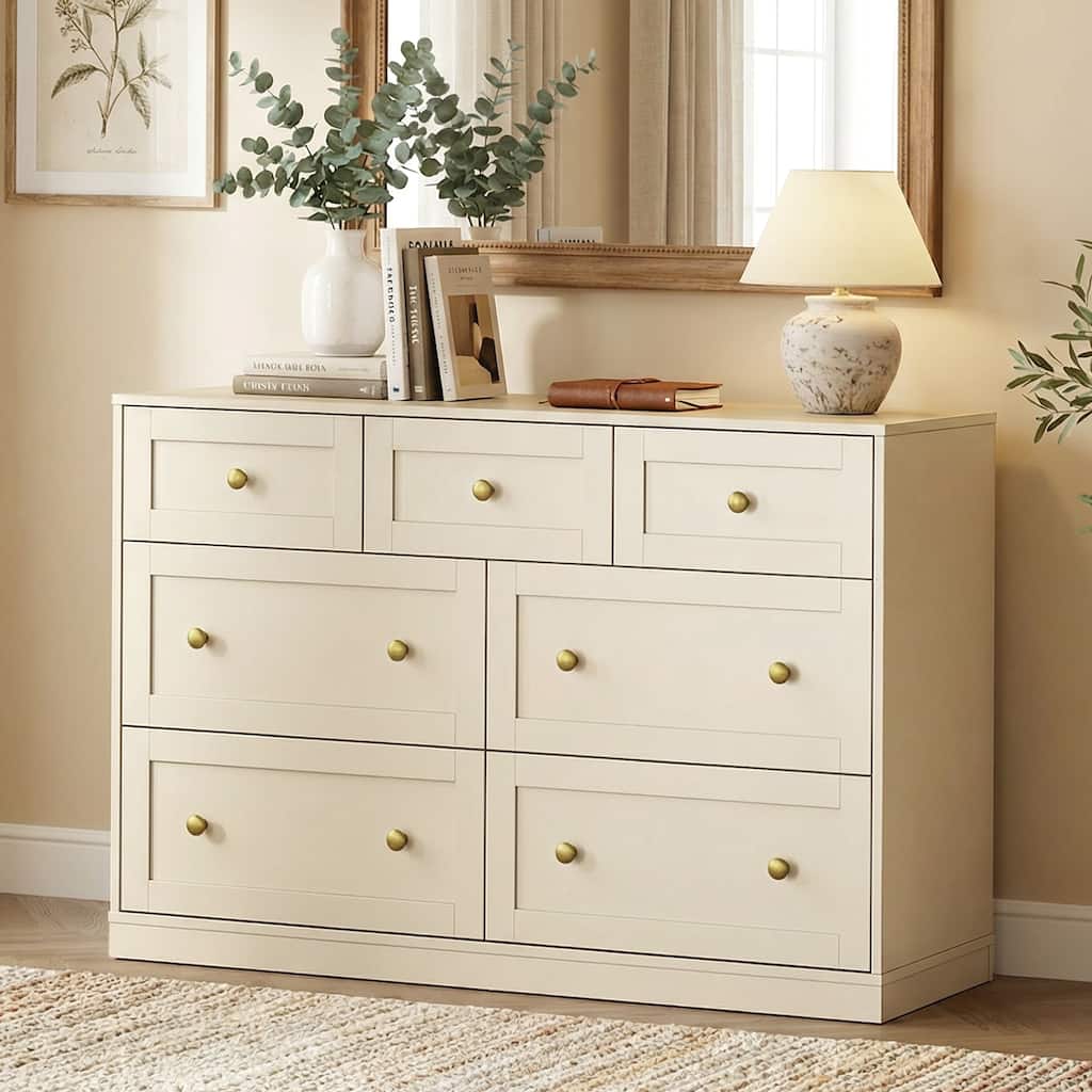 living essentials by hillsdale modern wood 6 drawer dresser Brindle 6 Drawer Dresser, Black Oak, by Hillsdale Living Essentials