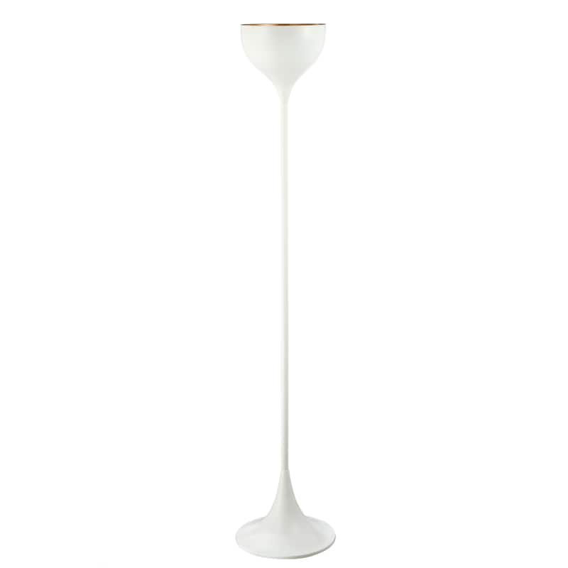Newman 69.5" Metal LED Floor Lamp, White by JONATHAN Y