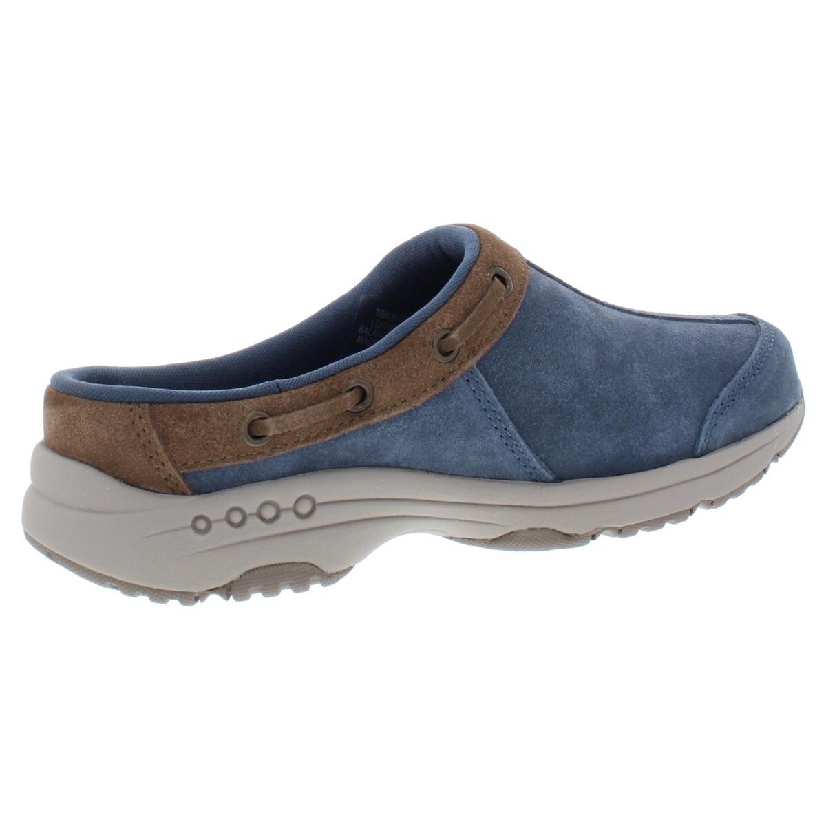 easy spirit travelport suede clogs