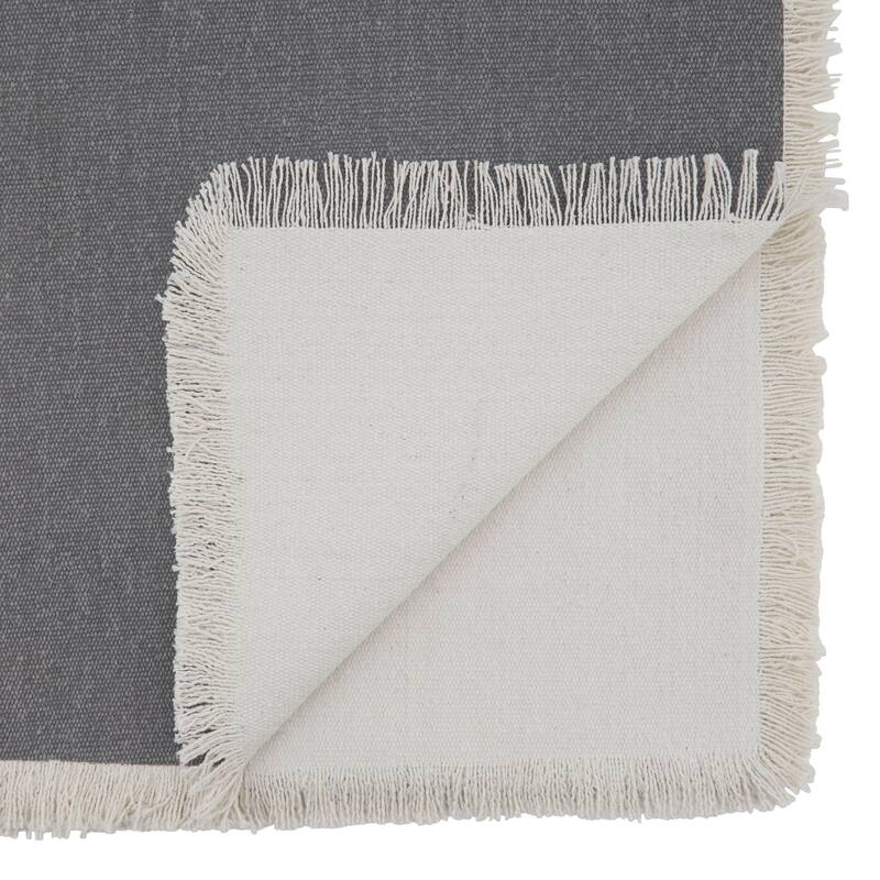 Table Runner With Fringe Border Design