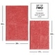 preview thumbnail 47 of 197, Hearth & Harbor Non-Slip Super Plush Chenille Bathroom Rugs