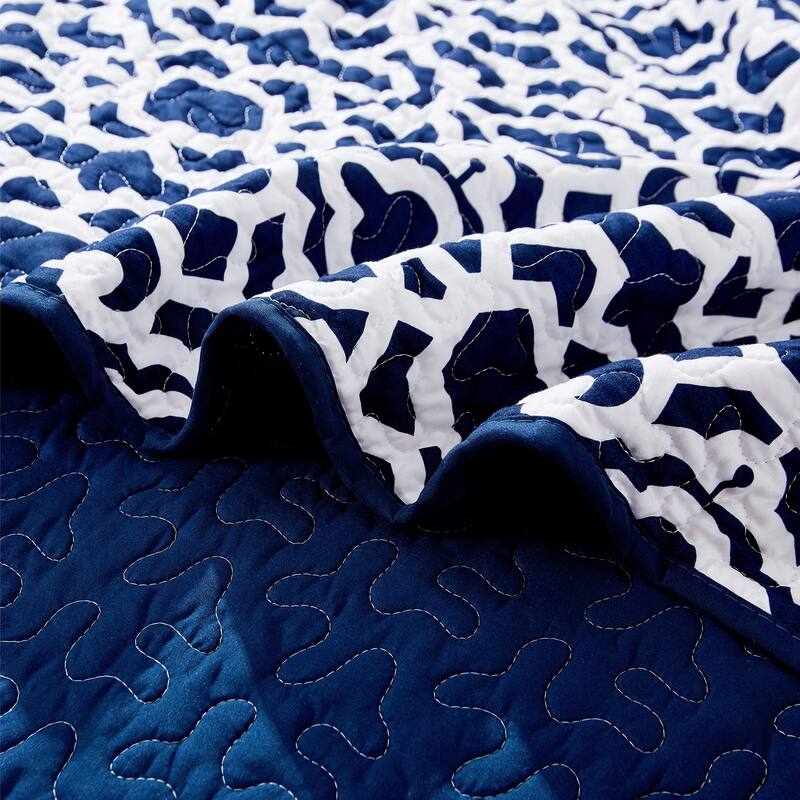 Serenta Montgomery Printed Microfiber 7-piece Quilt Set