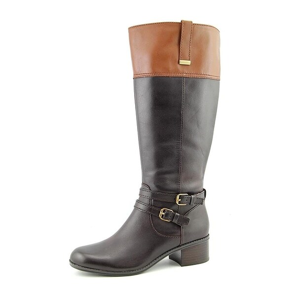 bandolino riding boots two tone