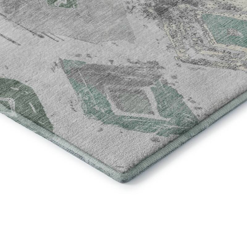 Premium Washable Super Soft Modern Diamonds Mayfield Rug