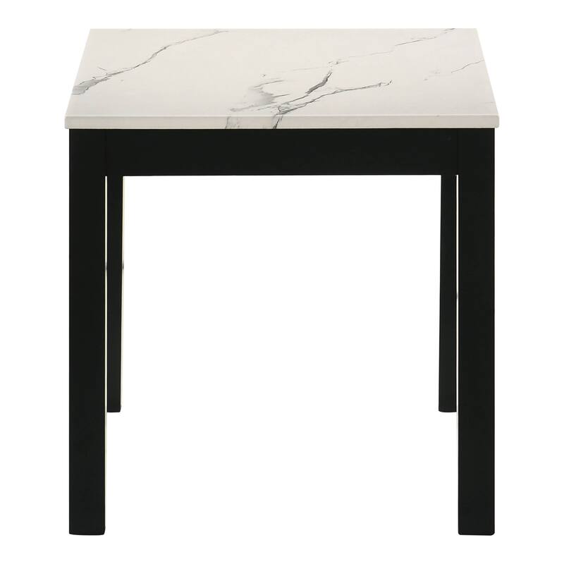 Furniture of America Sonnet Modern 3-Piece Wood Coffee Table Set with 2 End Tables