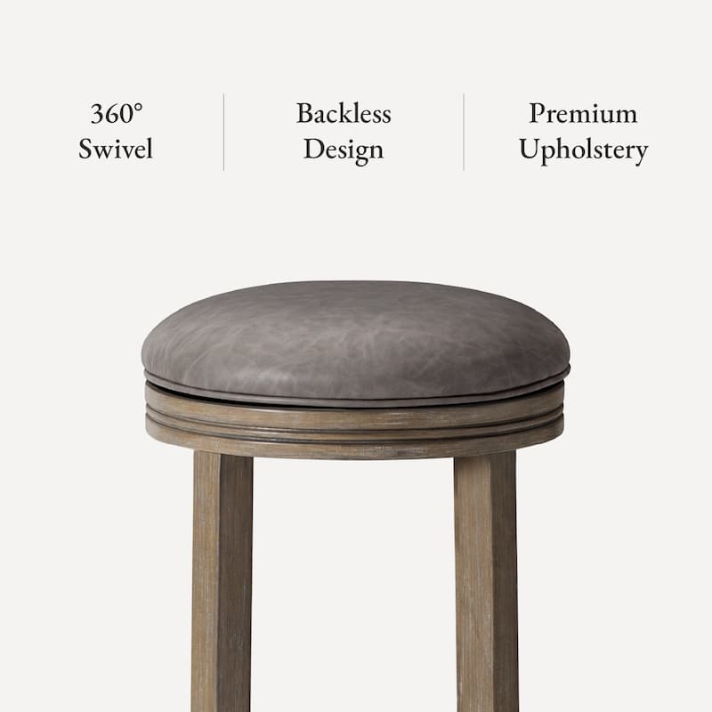 Maven Lane 26" Eva Swivel Counter Height Kitchen Stool - N/A