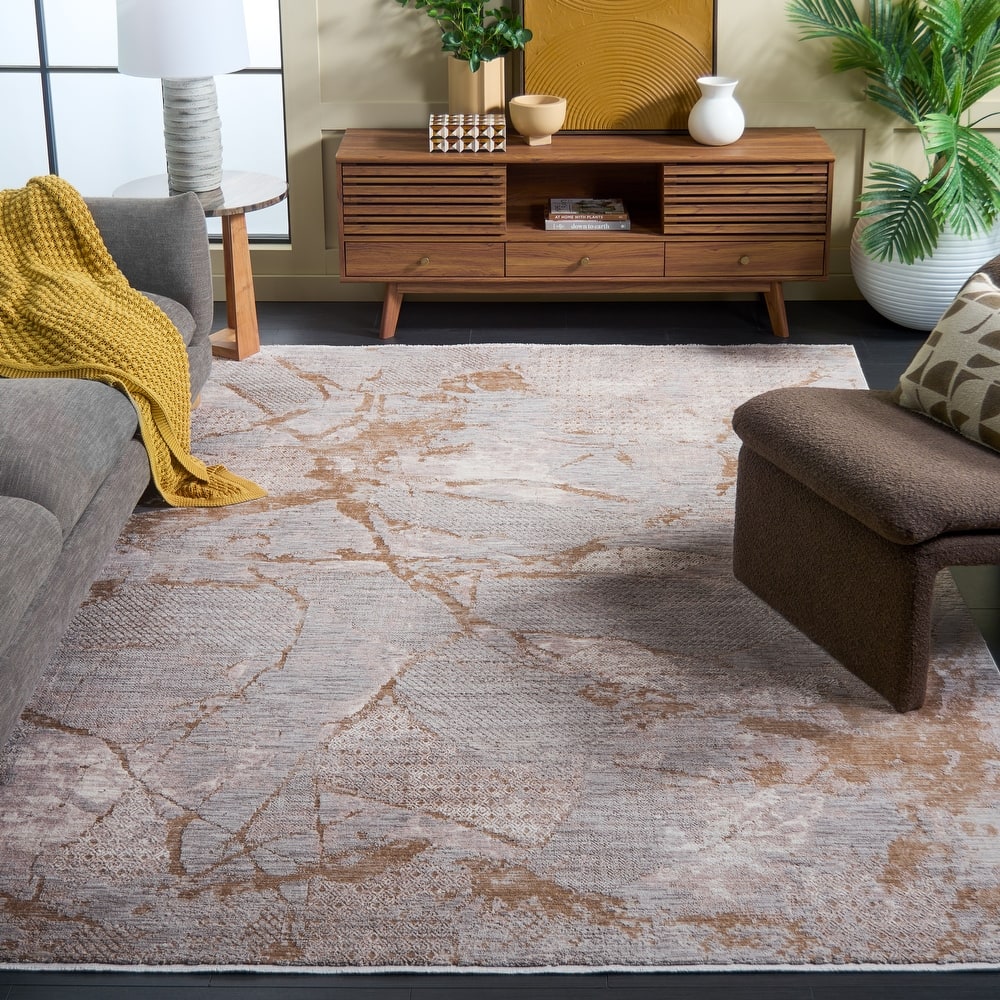 SAFAVIEH Garnet Josu Modern Contemporary Abstract Rug