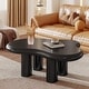 preview thumbnail 6 of 17, Modern Cloud Coffee Table Center Table for Living Room