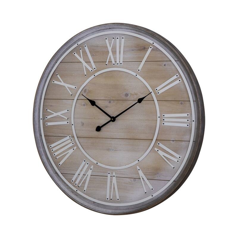 Yosemite Home Decor "Rustic Age" Wall Clock