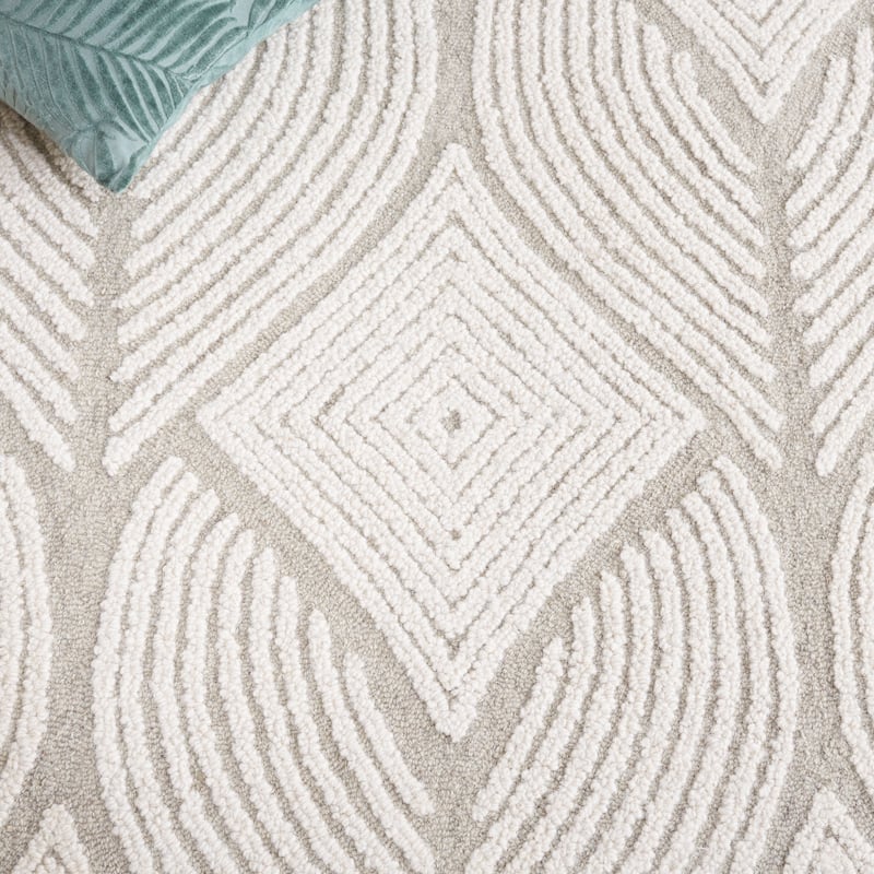 SAFAVIEH Handmade Metro Stjepana Geometric Wool Rug
