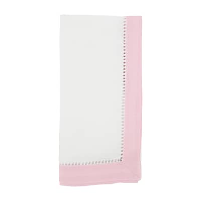 Classic Charm Two-Tone Hemstitch Napkin (Set of 12)