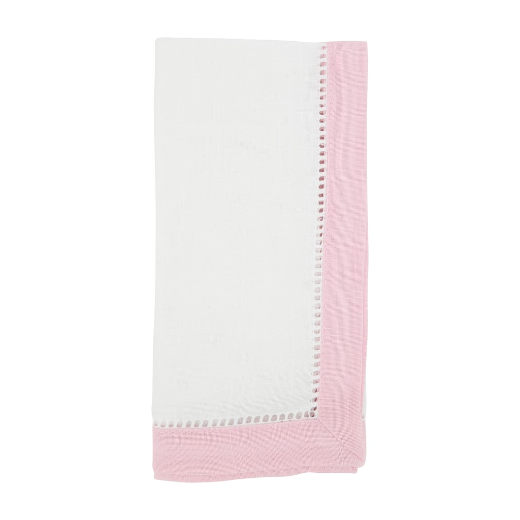 Classic Charm Two-Tone Hemstitch Napkin (Set of 12)