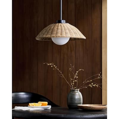 Livabliss Rupit Global Pendant - 16"L x 16"W x 8"H