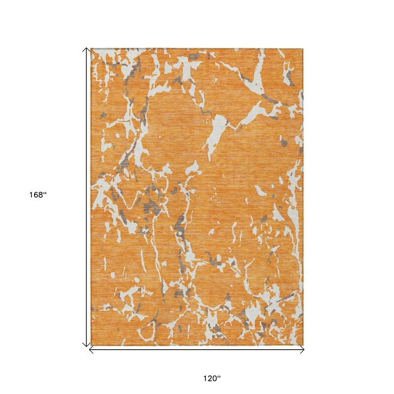 HomeRoots Striped Transitional Rectangle Outdoor Rug