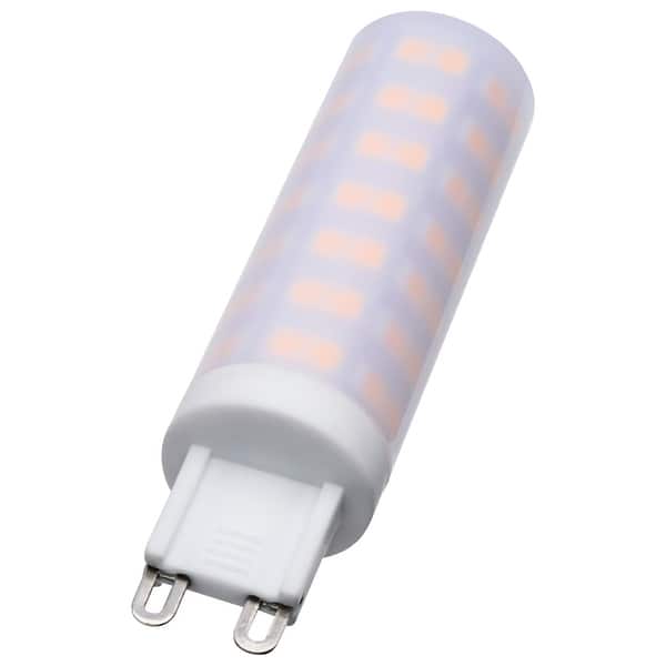 slide 1 of 1, 6.5 Watt T6 LED Frost Finish G9 Base 3000K 120 Volt Frost