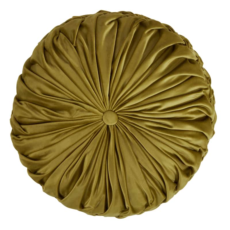 Velvet Pintuck Throw Pillow