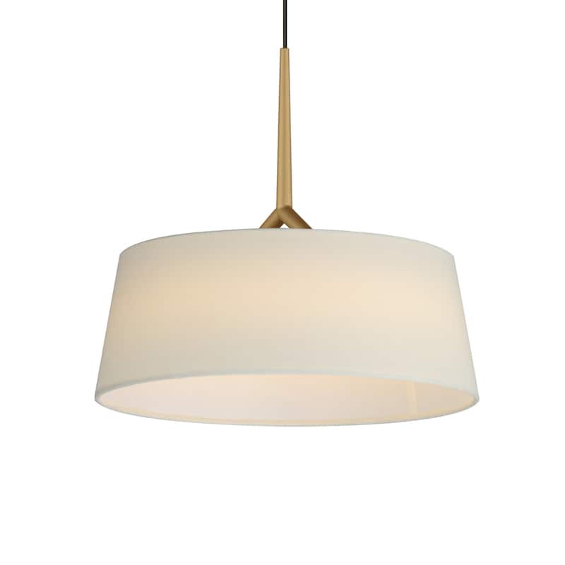 Maxim 10334OF Paramount 16" Wide Pendant - Natural Aged Brass