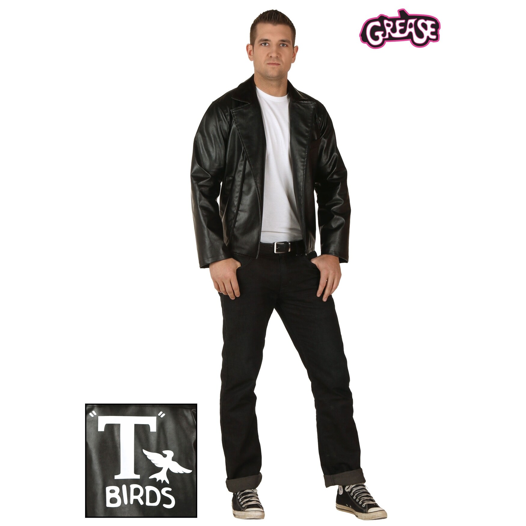 Shop Adult Grease T Birds Jacket Overstock 13053078