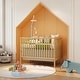 preview thumbnail 12 of 27, 5-In-1 Convertible Crib Natural