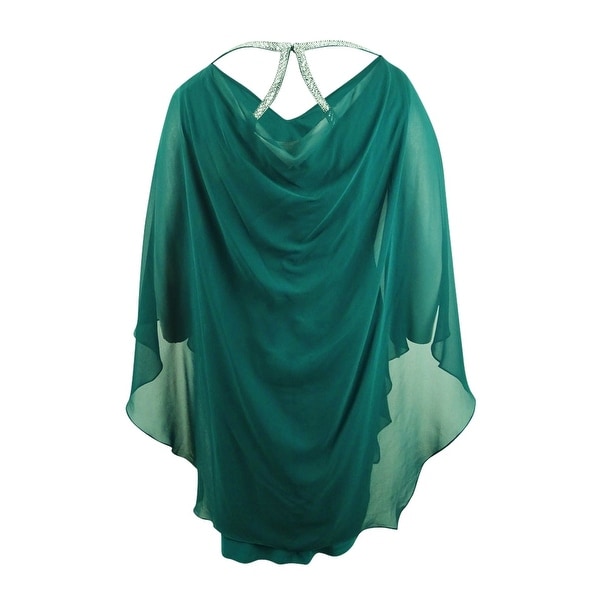 emerald green shift dress