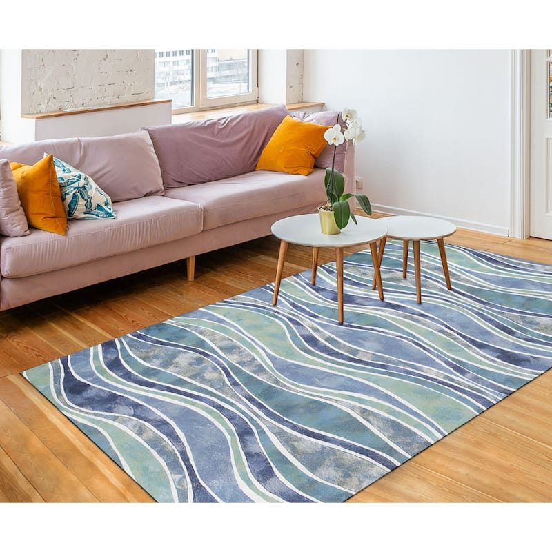 Liora Manne Visions III Wave Indoor/ Outdoor Area Rug