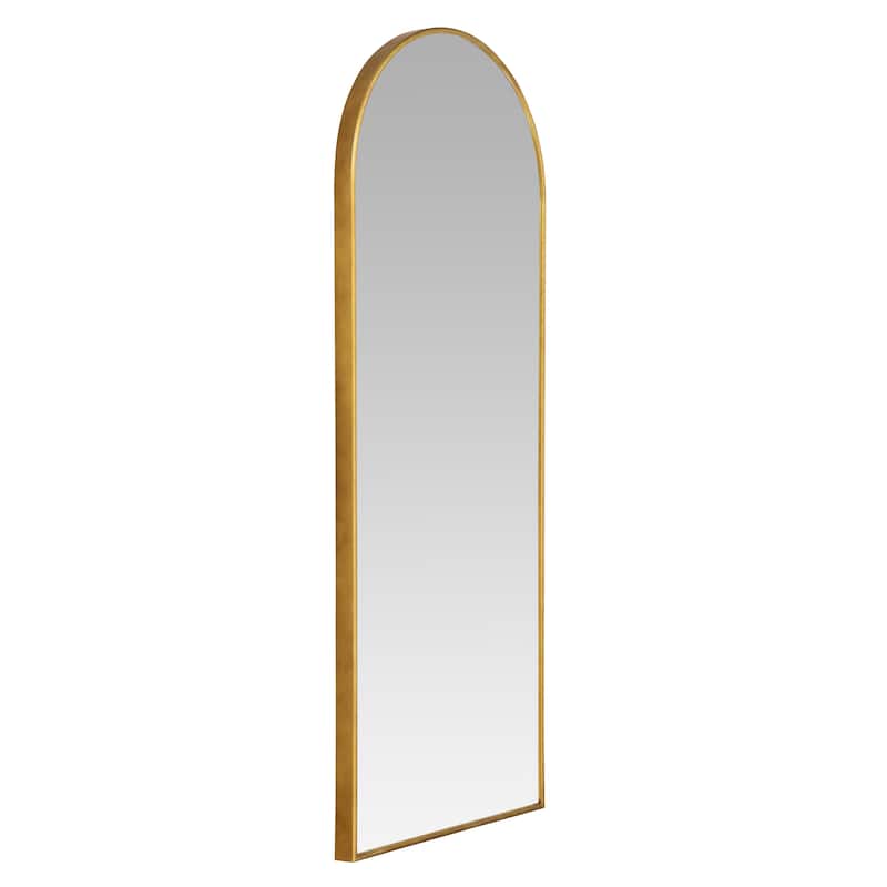 Nadia Modern Arch Floor Mirror - 70"H x 28"W x 2"D