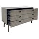 preview thumbnail 9 of 24, SAFAVIEH Couture Donald Mid-century 6-drawer Dresser