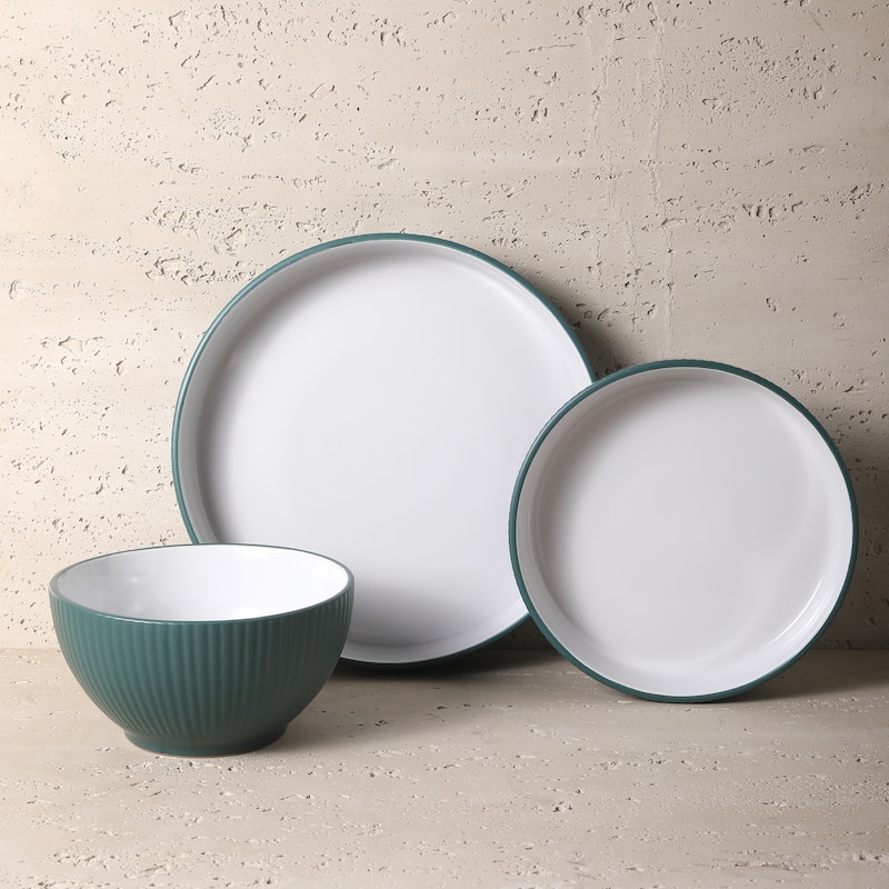 Christian Siriano Larosso Stoneware Dinnerware Set