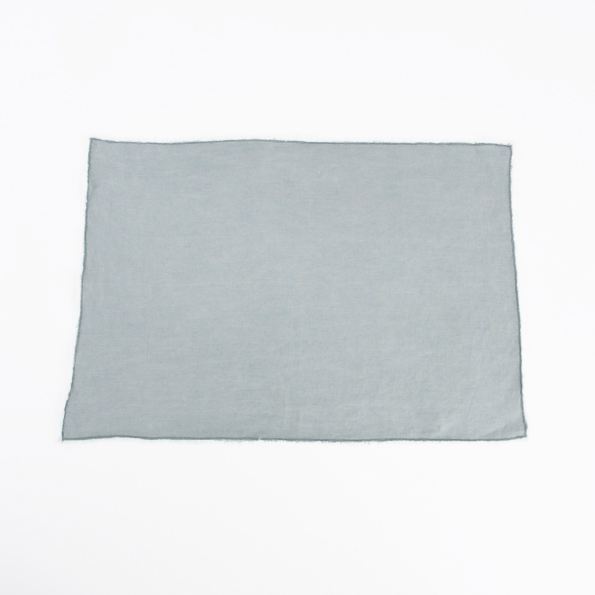 Fringed Design Stone Washed Linen Napkins or Placements (Set of 4)