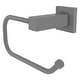preview thumbnail 5 of 26, Allied Brass Montero Collection Euro Style Toilet Tissue Holder Matte Gray