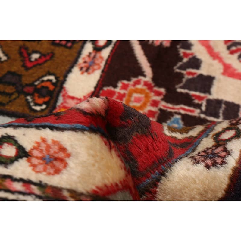 ECARPETGALLERY Hand-knotted Kayseri Vintage Red Wool Rug - 4'6 x 7'5