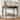 Rustic Half Moon Console Table Sofa Table with Drawer and Shelf