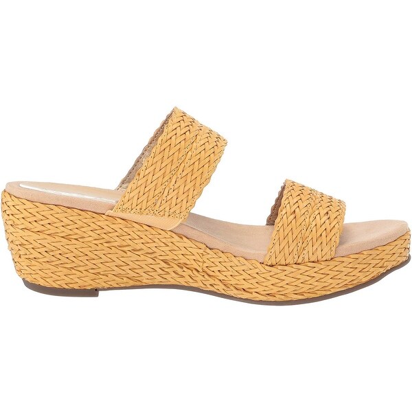 anne klein slip on sandals