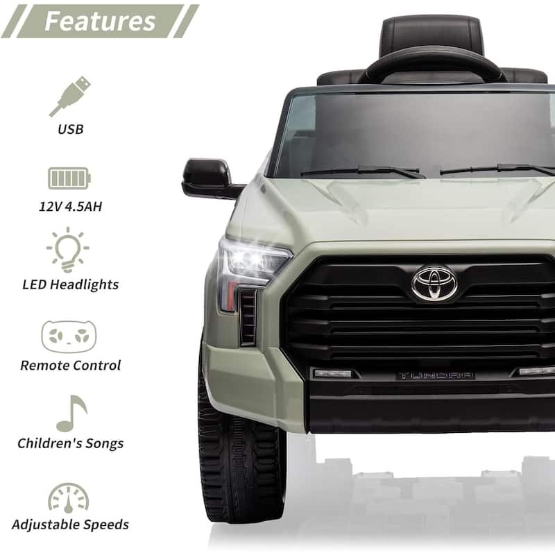 12V Electric Ride-On Toy Car for Kids with Remote