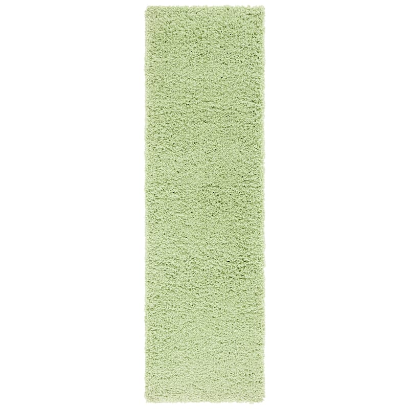 SAFAVIEH Handmade Classic Laken Nakhshun Rug - 2'3" x 6' Runner - Lime/Green