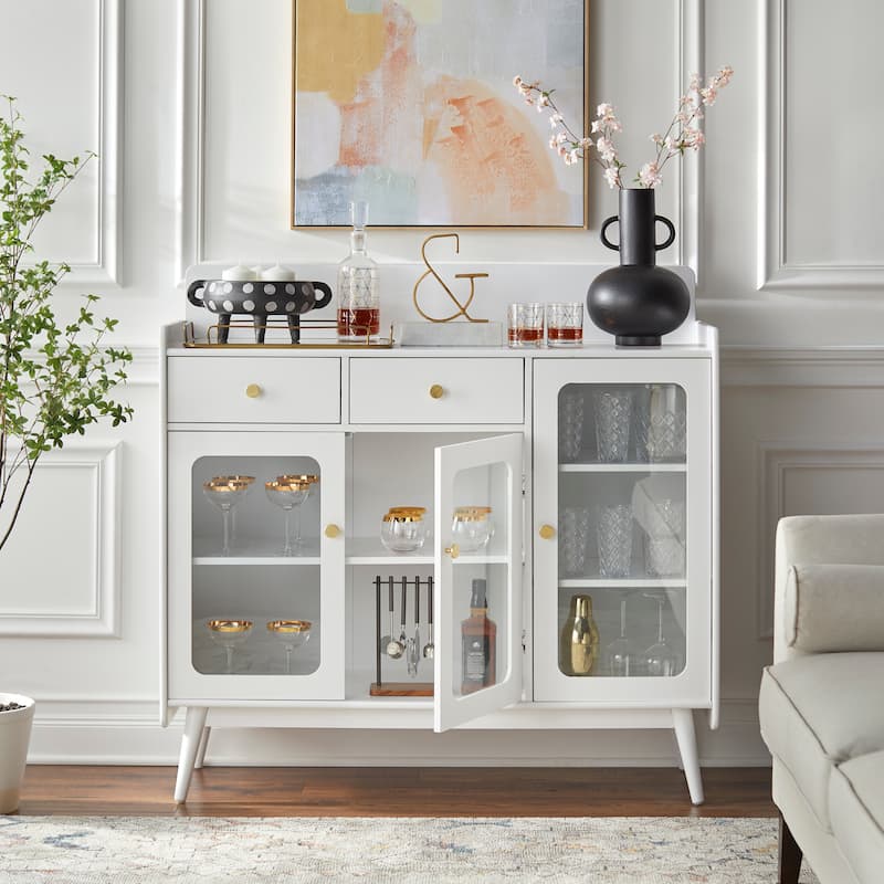 Simple Living Hudson Mid-Century Sideboard