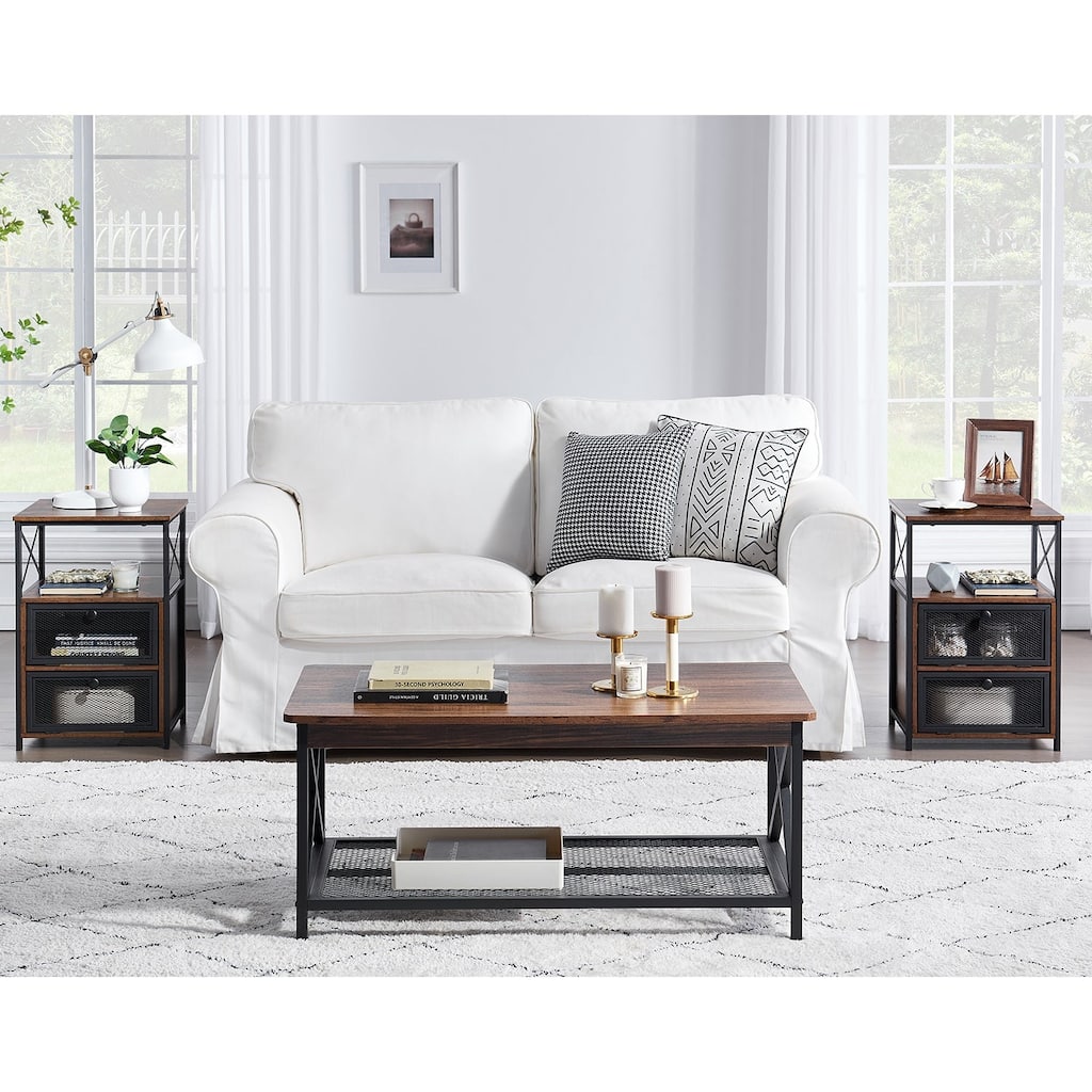Taomika Contemporary Coffee Table Set( 2PCS/3PCS)