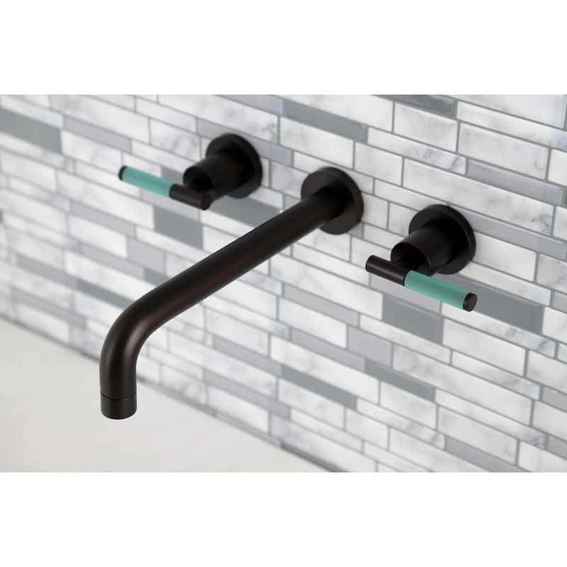 Kaiser Two-Handle Wall Mount Tub Faucet