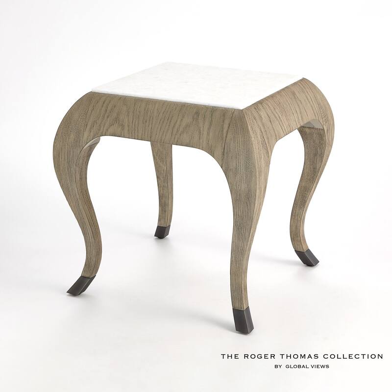 Paris Spot Table-Grey Sandblasted Oak