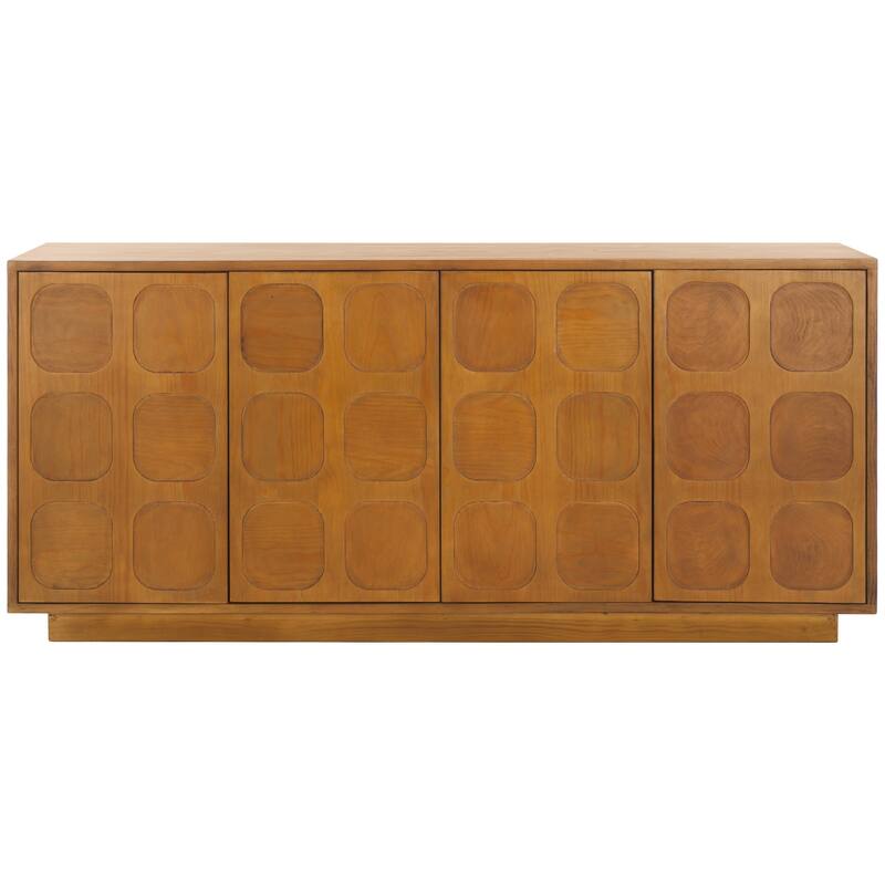 SAFAVIEH Couture Benedict Wood Sideboard - 68"W x 19"D x 30"H