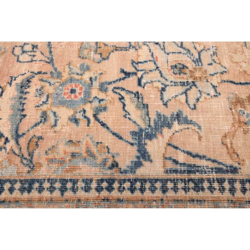 ECARPETGALLERY Hand-knotted Antalya Vintage Blush Wool Rug - 9'3 x 12'0