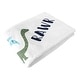 preview thumbnail 6 of 4, Mod Dino Collection Boy Baby Monthly Milestone Blanket - Blue, Green and Grey Modern Dinosaur Rawr