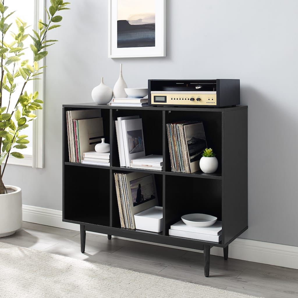 Crosley Liam 6 Cube Bookcase