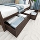 preview thumbnail 17 of 25, Max and Lily Twin over Full Bunk Bed with Ladder and Storage Drawers
