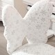 preview thumbnail 17 of 16, Cute Butterfly Back Kids Desk Chair, Adjustable Furry Swivel Chair for Study/Home/Bedroom/School