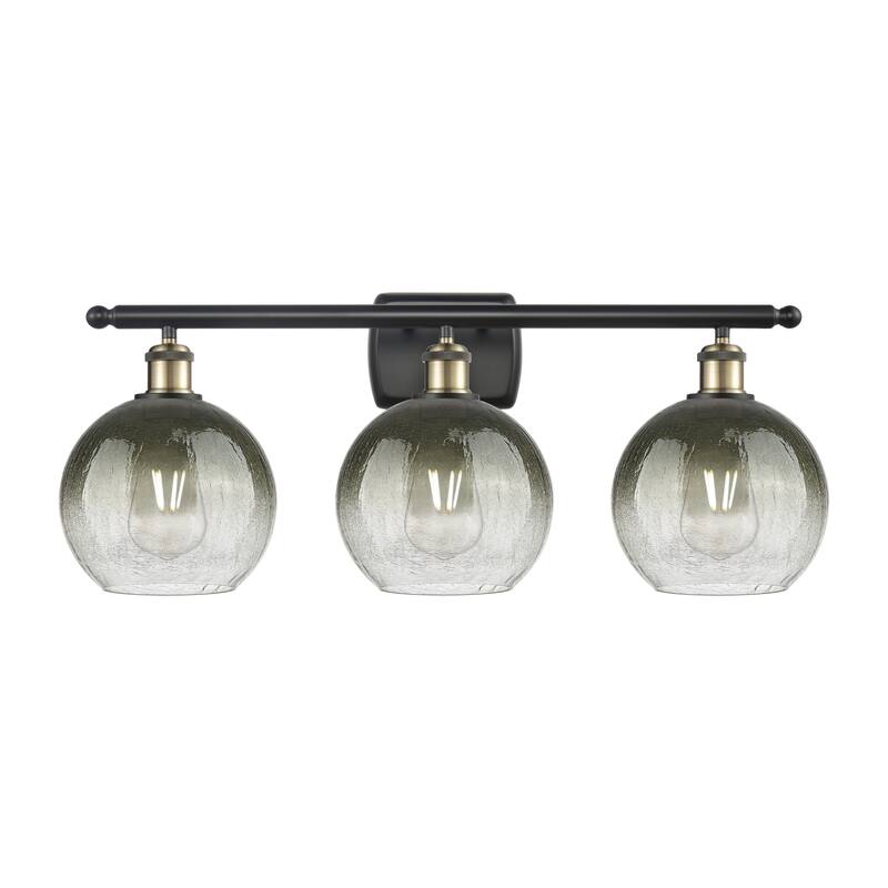 Innovations Lighting Endless Possibilities Ballston - Brookhaven Globe - 3 Light 28" Bath Vanity Light