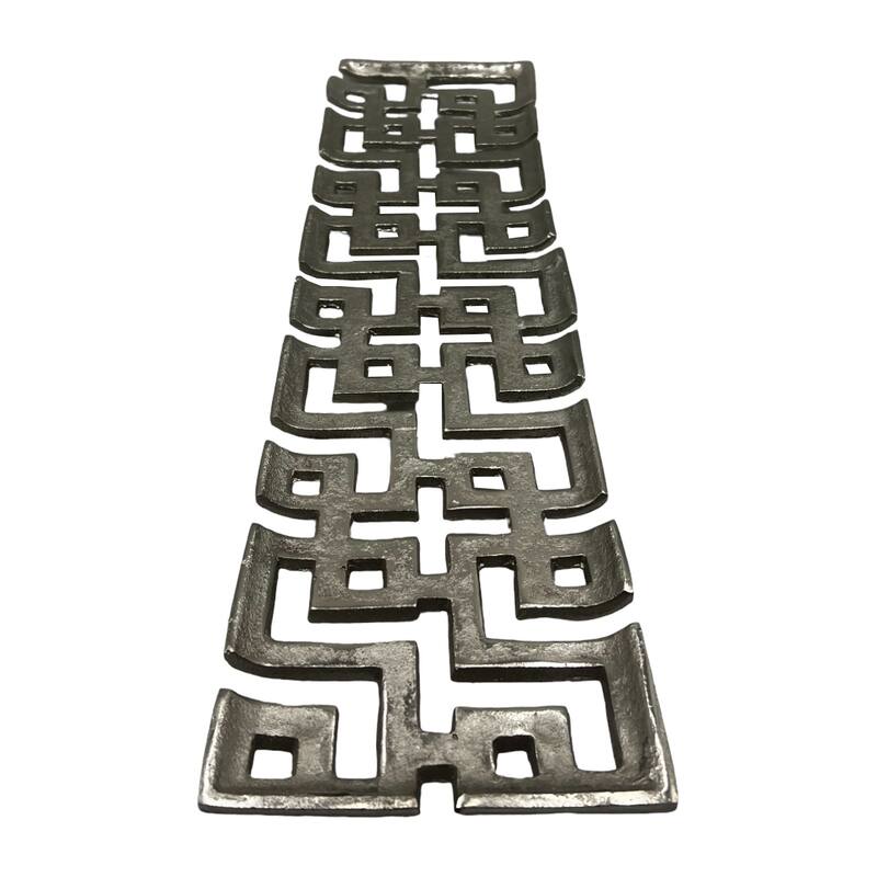 Decorative Handmade Aluminum Modern Tray