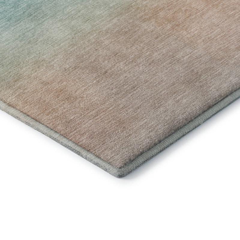 Premium Washable Super Soft Solid Ombre Mayfield Rug